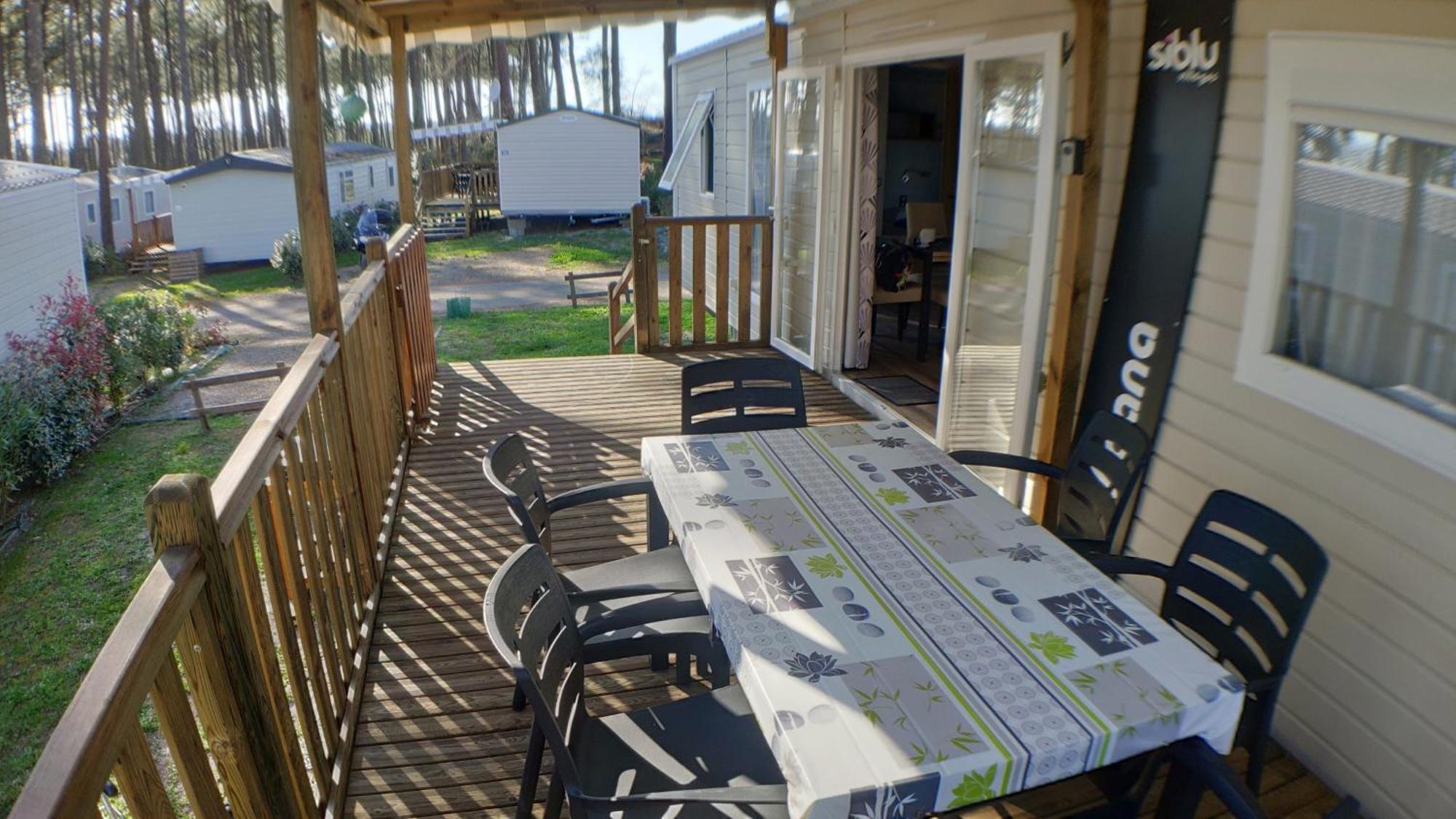 Mobil Home Tout Confort - Cote Landaise サン・ジュリアン・アン・ボルヌ エクステリア 写真