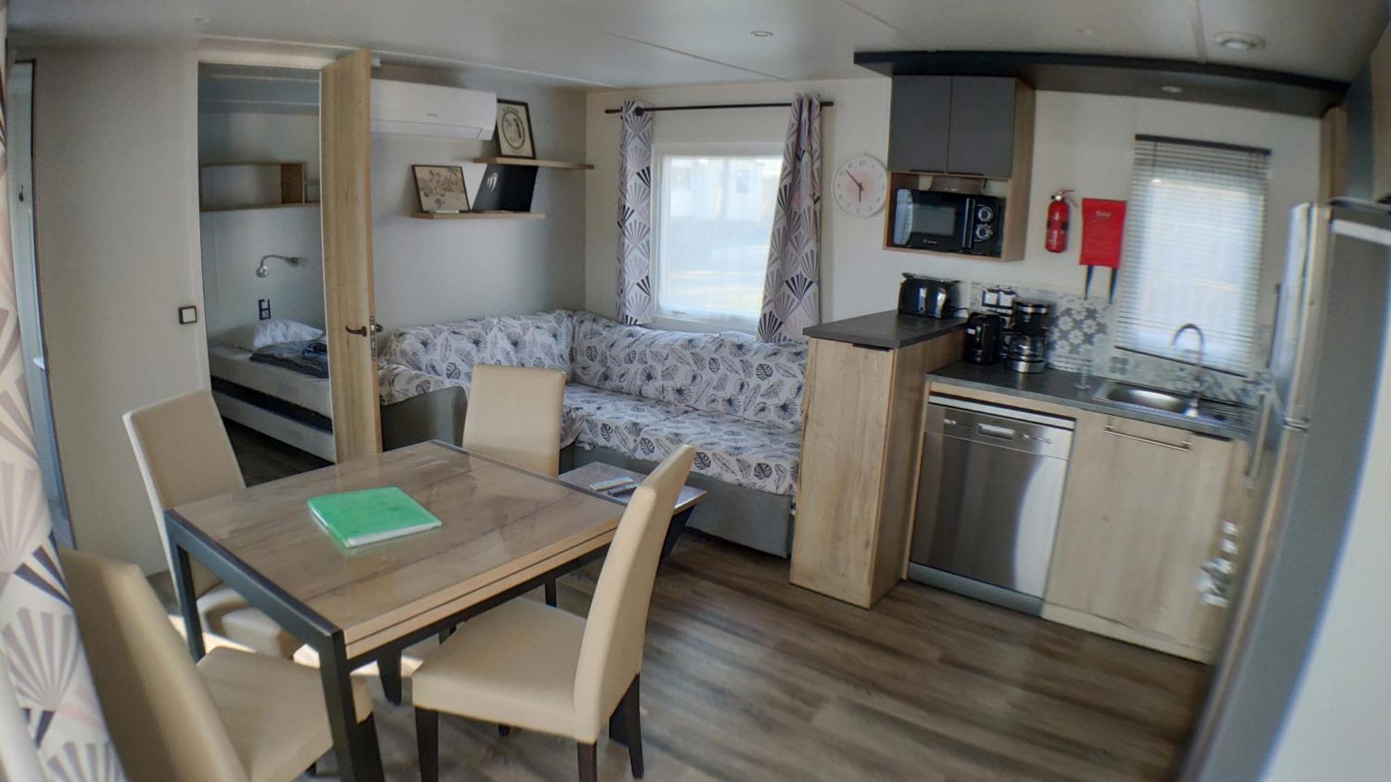 Mobil Home Tout Confort - Cote Landaise サン・ジュリアン・アン・ボルヌ エクステリア 写真